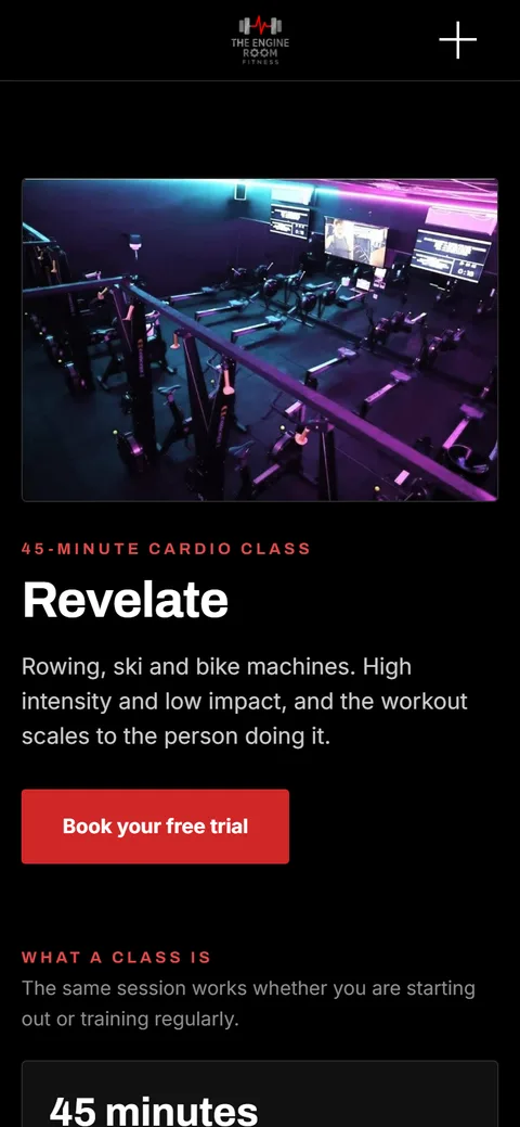 The refreshed Revelate page on a phone