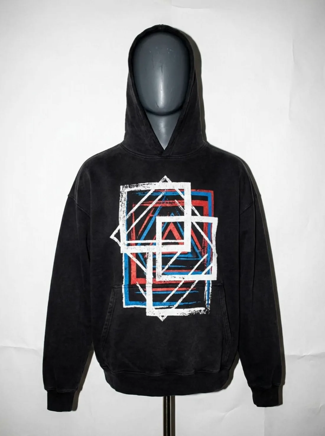 The Boxframe hood, front on, frame one of its turn